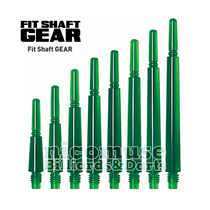 FIT SHAFAFT GEAR NORMAL GREEN Gem Green Resin Flying Dart Rod Screwing Transformation Self-Lock Type