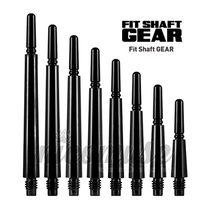 FIT SHAFT GEAR NORMAL BLACK arbre de fléchette en résine noire type rotatif type autobloquant