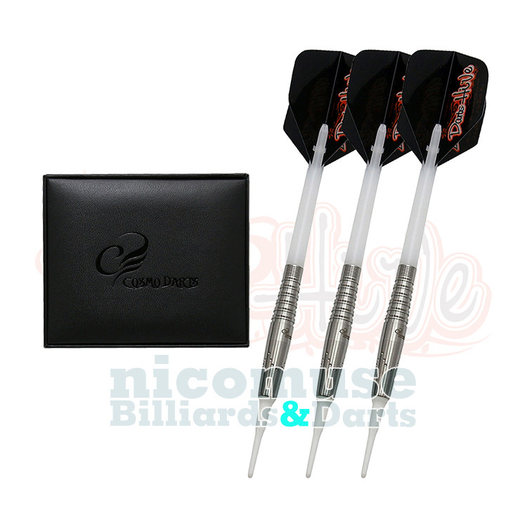 COSMO DARTS Hundred Flowers Dazzling Hyakka-ryouran 2BA Rockfield Summer Sea Runners 19 gr Soft Dart