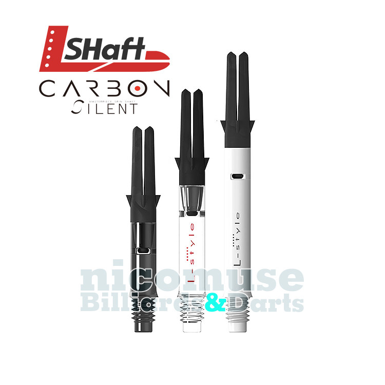 Japanese L-Style L-SHAFT CARBON SILENT carbon rotary fixed-wing dart rod