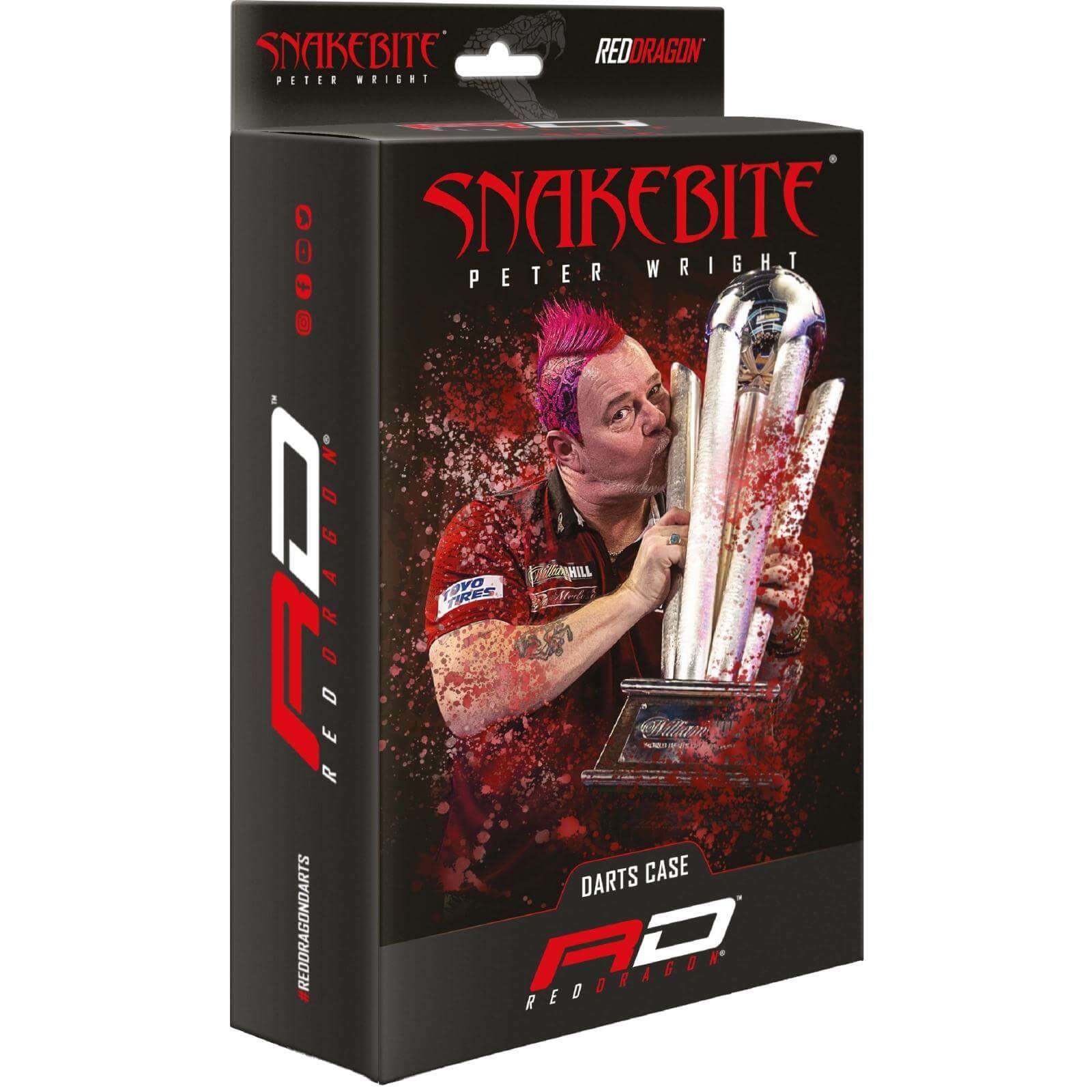 ЧЕХОЛ ДЛЯ ДАРТС RED DRAGON SUPER TOUR RED DRAGON ЗАКАЛЕННАЯ сумка ДЛЯ ХРАНЕНИЯ ДРОТИКОВ Изображение 1