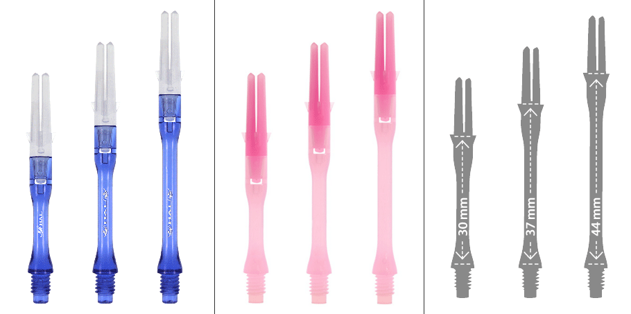Nhật Bản L-Style L-SHAFT Silent Slim cốt thép nhựa - Darts / Table football / Giải trí trong nhà mũi phi tiêu