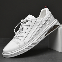 Male shoes 2022 new white slap shoes male casual shoes genuine white shoes small white shoes small original shoes male tide shoes