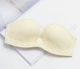 Sexy bra quây phép lạ vô hình áo ngực mỏng phần mùa thu và mùa đông silicone chống trượt nửa cốc đồ lót đám cưới dán ngực quần lót phụ nữ