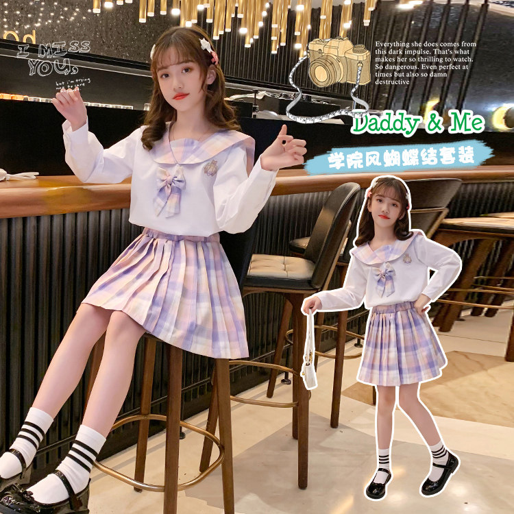 jk uniform g skirts elementary school children original summer girls zk clothing group bulls school uniforms children skirt gk suit