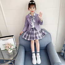 jk uniform group skirt elementary school childrens genuine summer girl zk full school uniform overbearing skirt child summer gk suit
