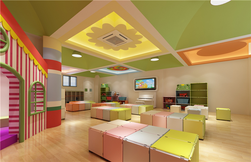 Primary school kindergarten furniture education system grid cabinet plastic cabinet toy rack resin module free combination