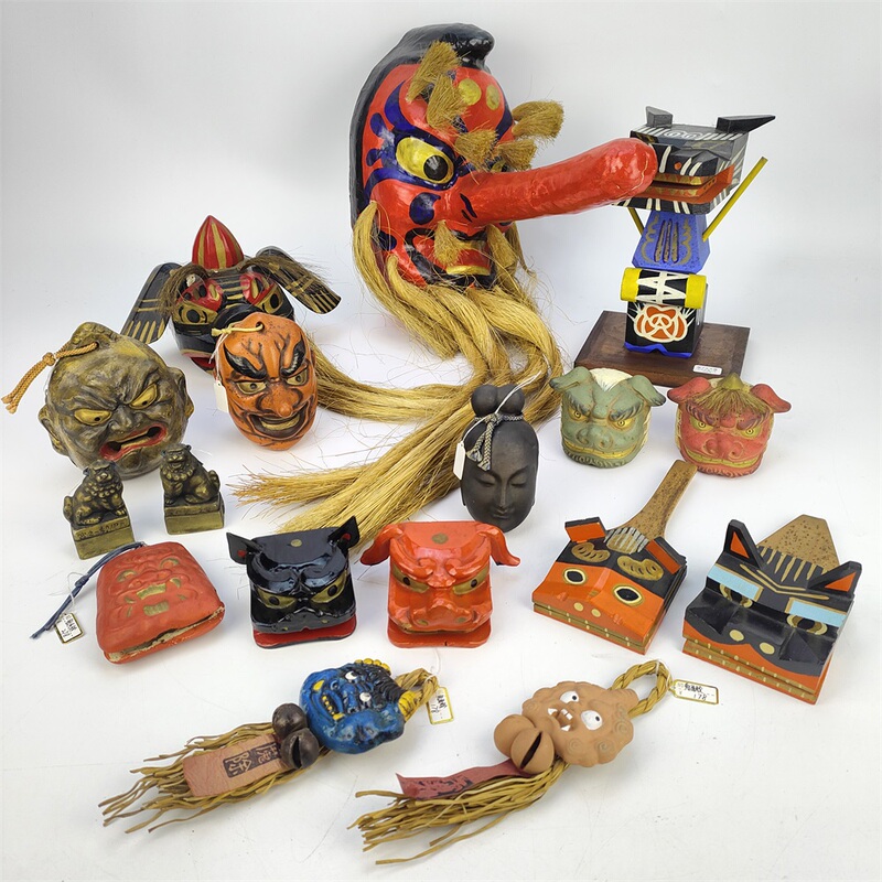 【 20% off 】Lion Head ● Nissan Vintage 70S-80S Toys, Folk Crafts, and Ornaments, Tengou (Japanese Dog) Warding Off Evil. 【 20% off 】Lion Head ● Nissan Vintage 70S-80S Toys, Folk Crafts, and Ornaments, Tengou (Japanese Dog) Warding Off Evil.