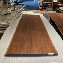 Walnut Wood Large Plate Log Tea Table North American Black Hu Peach Wood Original Cut Tea Table Top Table Solid Wood Okan Pear Wood Large Plate