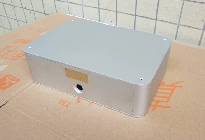 300MM wide 80MM high all-aluminum high-text rounded main shell power amplifier power supply front stage amp decoding main shell