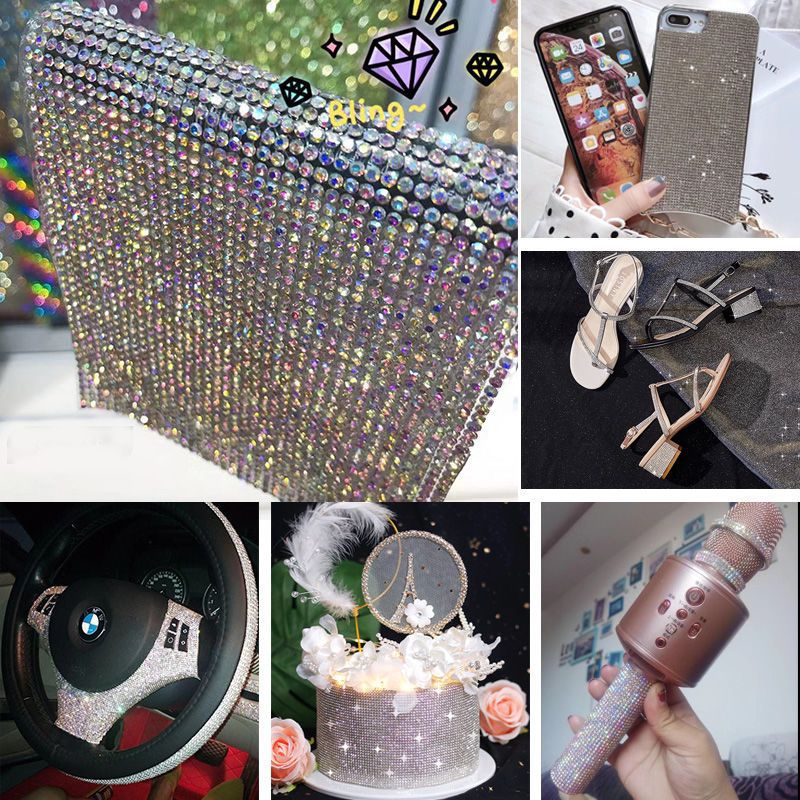 Diamond Stickers, Self-Adhesive Rhinestone Cheering Sticks, Decorative Diamond Stickers, Rhinestone Car Interior Crystal Stickers, Glass Rhinestone DIY Diamond Stickers, Self-Adhesive Rhinestone Cheering Sticks, Decorative Diamond Stickers, Rhinestone Car Interior Crystal Stickers, Glass Rhinestone DIY