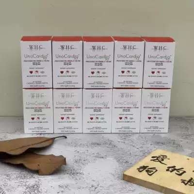 In stock Belgium WHC UnoCardioX2 Little Red Riding Hood 93%High Purity Fish Oil 60 tablets Pet cats and dogs available