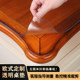 European custom transparent soft glass table pad waterproof and oil-proof