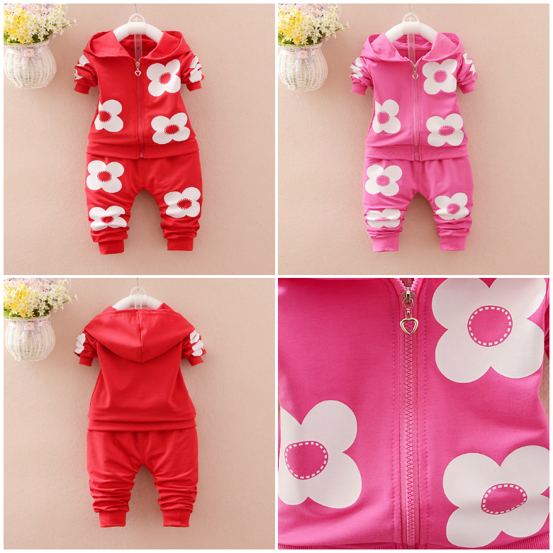 Bộ đồ bé gái 2018 mới mùa thu quần trẻ em cotton nữ bé mùa hè hai mảnh set 3-4 tuổi 5 thủy triều đồ bơi trẻ em