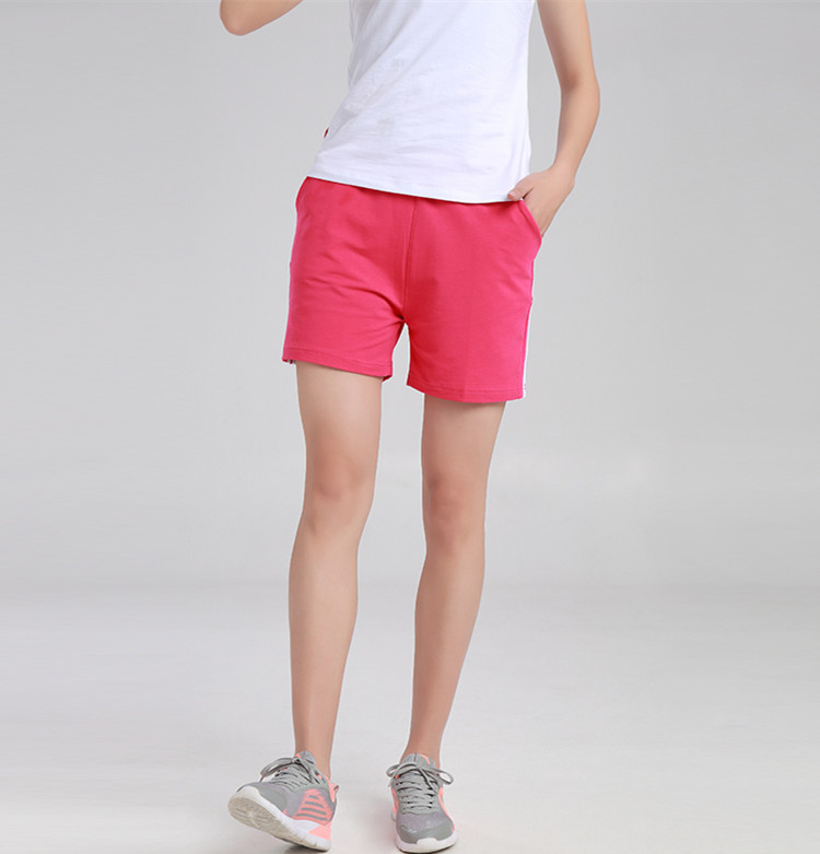 Quần thể thao nữ mùa hè phần mỏng cotton yoga chạy quần short lỏng chất béo mm là mỏng ba điểm quần âu mặc quần short da nữ mới