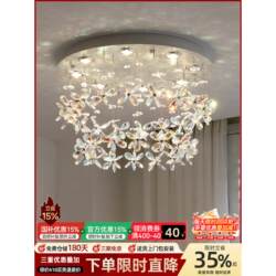 French-Style Mid-Century Bedroom Chandelier, Elegant and High-End Crystal Dining Chandelier, Main Light for Villa Duplex Floor-To-Ceiling Living Room