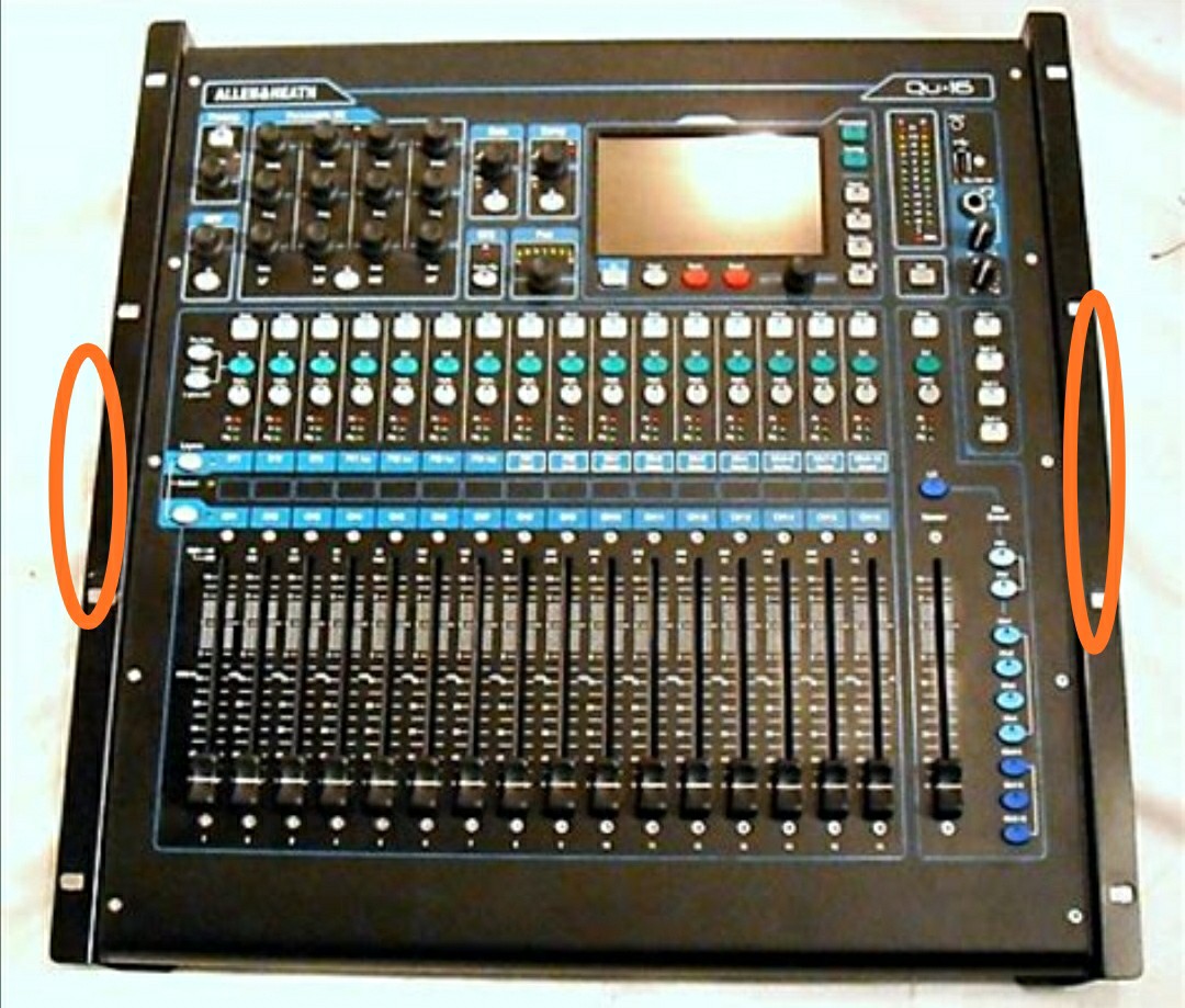 Allen QU16 tuning desktop computer rack fixed plate 19 inch cabinet fixed plate