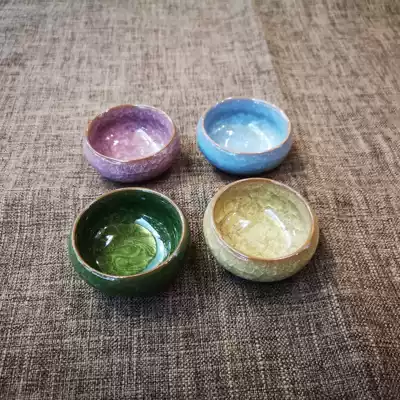 Japanese Sushi Sashimi decoration dry ice cup ice ice cracked teacups 12