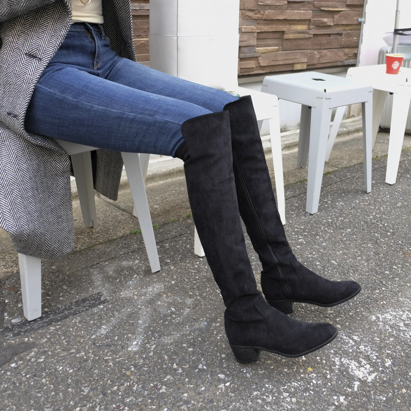 Bottes mi-saison femme en TPR  - Ref 3251088 Image 3