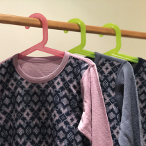 Pure wool Beauty Nochild thermal underwear suit Autumn winter close-fitting bottom warm jacquard weave thickened