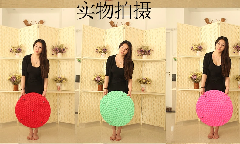 Acupressure plate round runningman environmentally friendly material oversized sole foot massage pad toe pressure plate