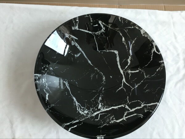 High-End Glass Tempered Ash Tray, Smoke-Killing Garbage Tray, Hotel Lobby Supplies, High-End Trash Can with Pot, Various Styles