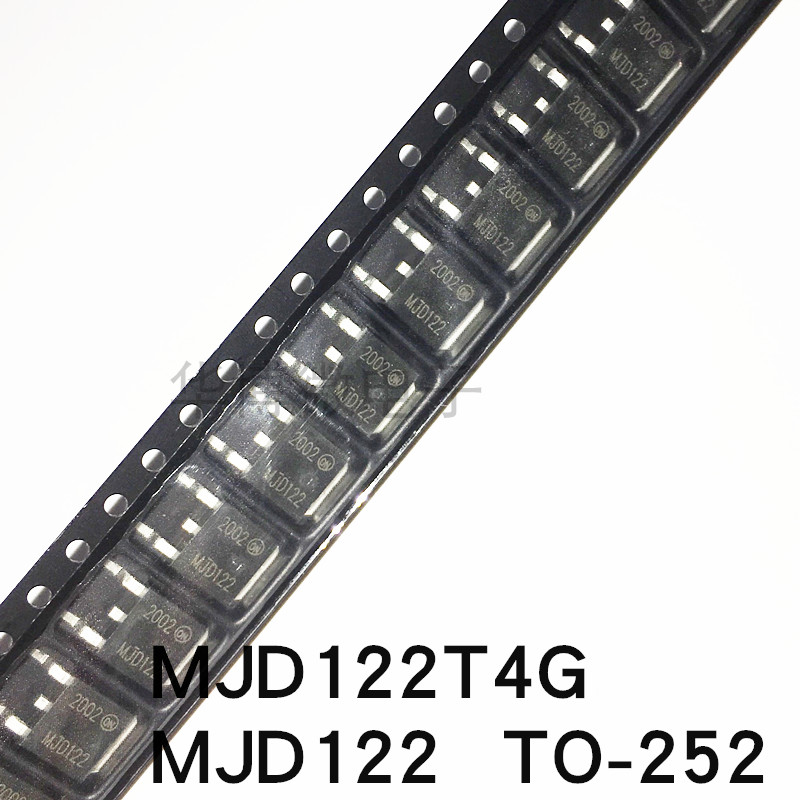 New MJD122T4G J122G Darlington Tube MJD122 8A 100V TO252