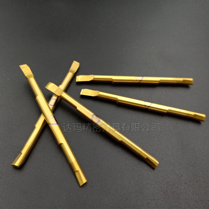 Integral alloy tungsten steel double head small diameter inner hole boring cutter Slot cutter small diameter boring cutter tooth cutter Non-standard size customization