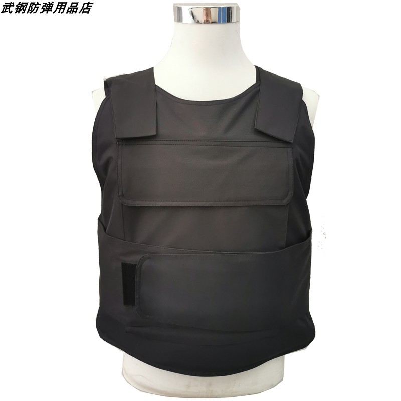 Black Tactical Vest School Unit Doorman Security Ocean Defense Pirate Bulletproof Bullet-proof Waistcoat Anti-Machete Thin