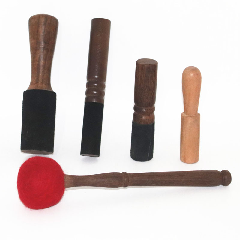 Nepal Buddha sound bowl General accessories Song bowl Chime bowl sound therapy bowl ornament accessories Grinding stick leather stick knocking stick