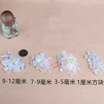 Natural high quality opal gravel degaussing stone crystal original stone paving fish tank Crystal pillow for Buddha