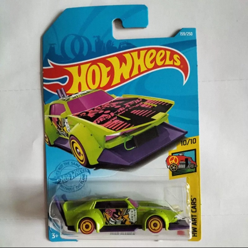 Hot Wheels Mad Manga Green Crazy Comic Car Exclusive Sale Hot Wheels Mad Manga Green Crazy Comic Car Exclusive Sale