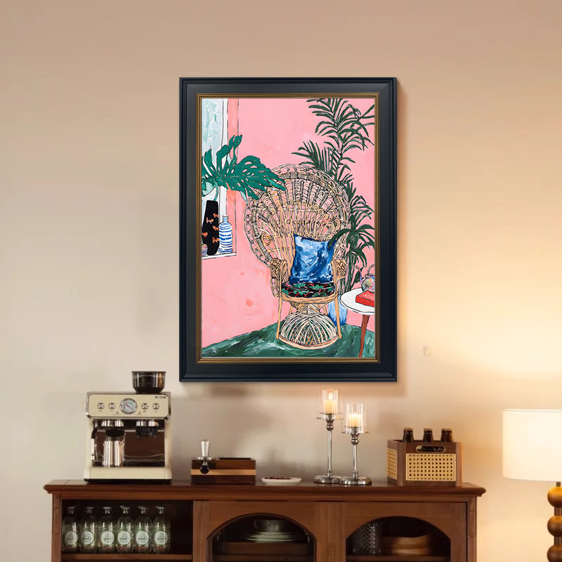 Matisse Niche Art Living Room Wall Hanging Painting Entrance Background Wall High-End Decoration Abstract Dopamine World Famous Painting