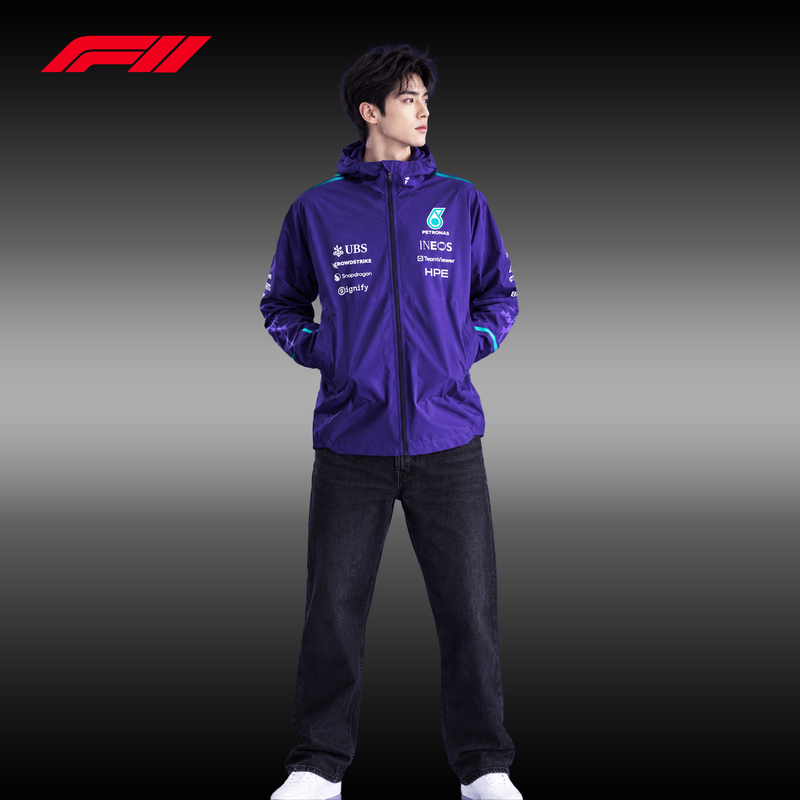 2026 F1 Racing Suit Is Suitable for Mercedes-Benz Amg Team Hooded Jacket Raincoat Outerwear Merchandise