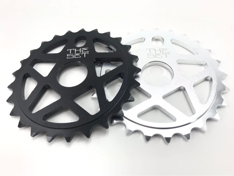 The SET BMX tooth disc 25T25 teeth Ultra-light aluminum cnc trim cutting disc Street car