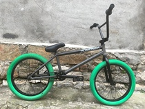 Invincible price HOME BMX v4 full bearing green tire BMX second kill haro driver professional