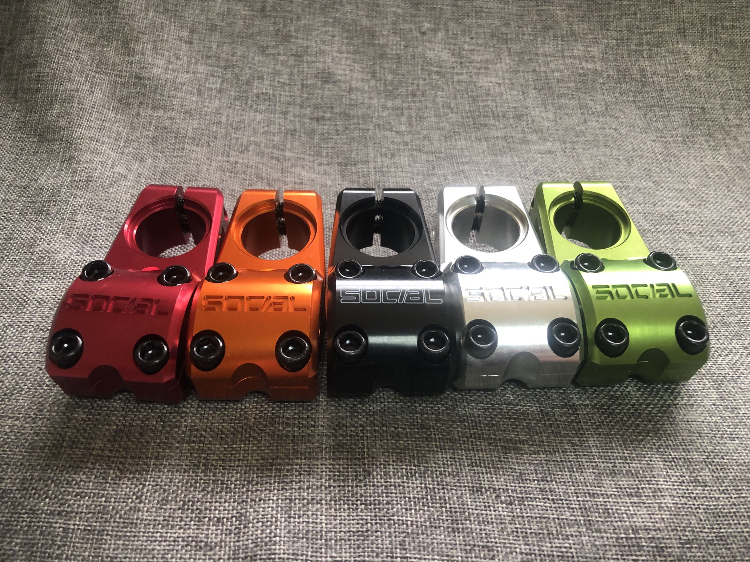 British brand SOCIAL BIKECO bmx TOP UP UPPER COVER CNC HEAT TREATMENT