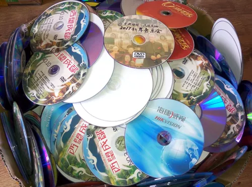 DVD -отходы