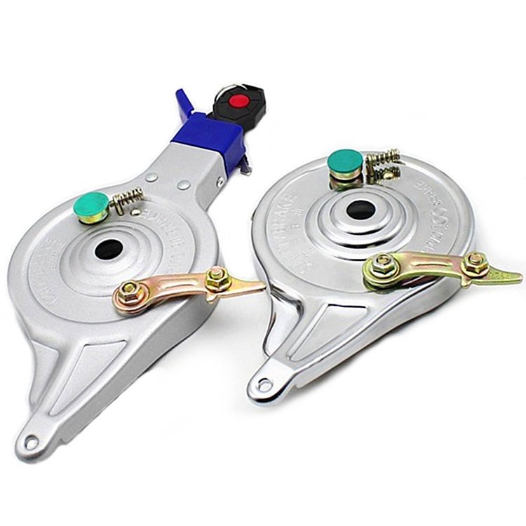 Electric car 90100 type rear rising brake rear brake leather electric car rear brake leather electric car rear wire brake surge gate assembly with lock