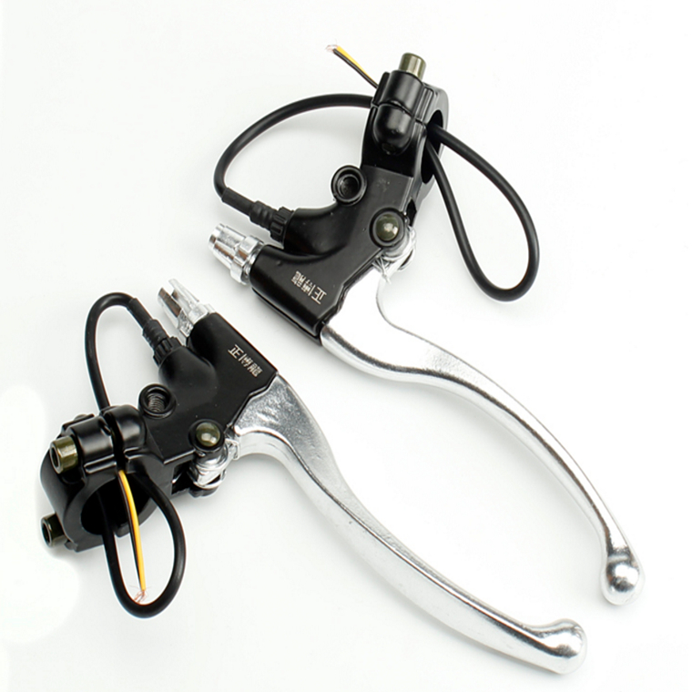 Separated electric car brake handle full aluminum alloy brake handle battery scooter handle car brake handle power cut switch