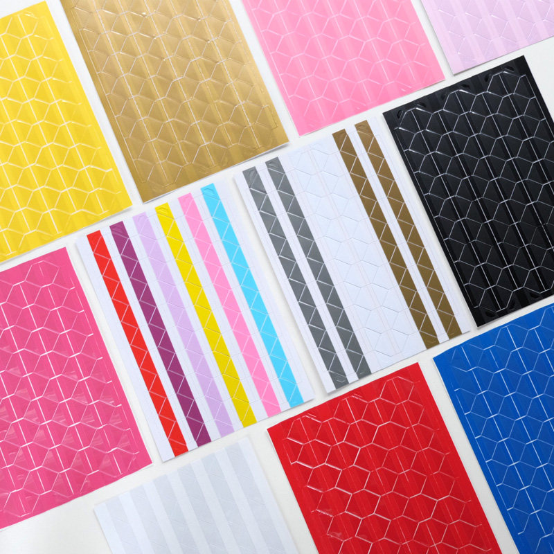 Corner stickers DIY album book making accessories materials hand tools all-match corner stickers for fixing photos