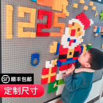 Chinese building blocks wall home wall sticker large particles on the wall childrens room wall wall hanging kindergarten early education educational toys