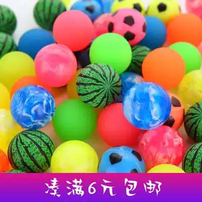Jumping ball Jumping ball solid rubber ball creative hot sale stalls supply gifts student prizes children's toys