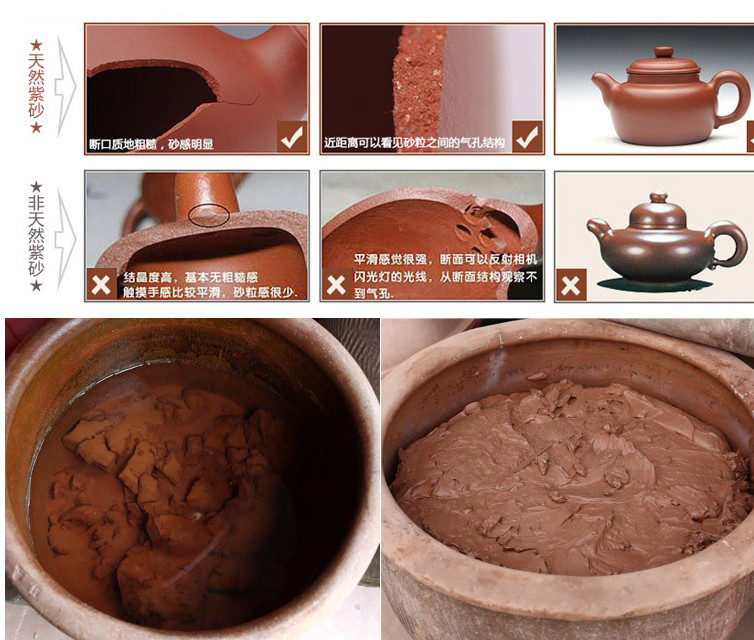 Yixing cát màu tím hoa nồi handmade mọng nước micro-thoáng khí đồ đá bonsai pot với lỗ trong nồi bình đất sét