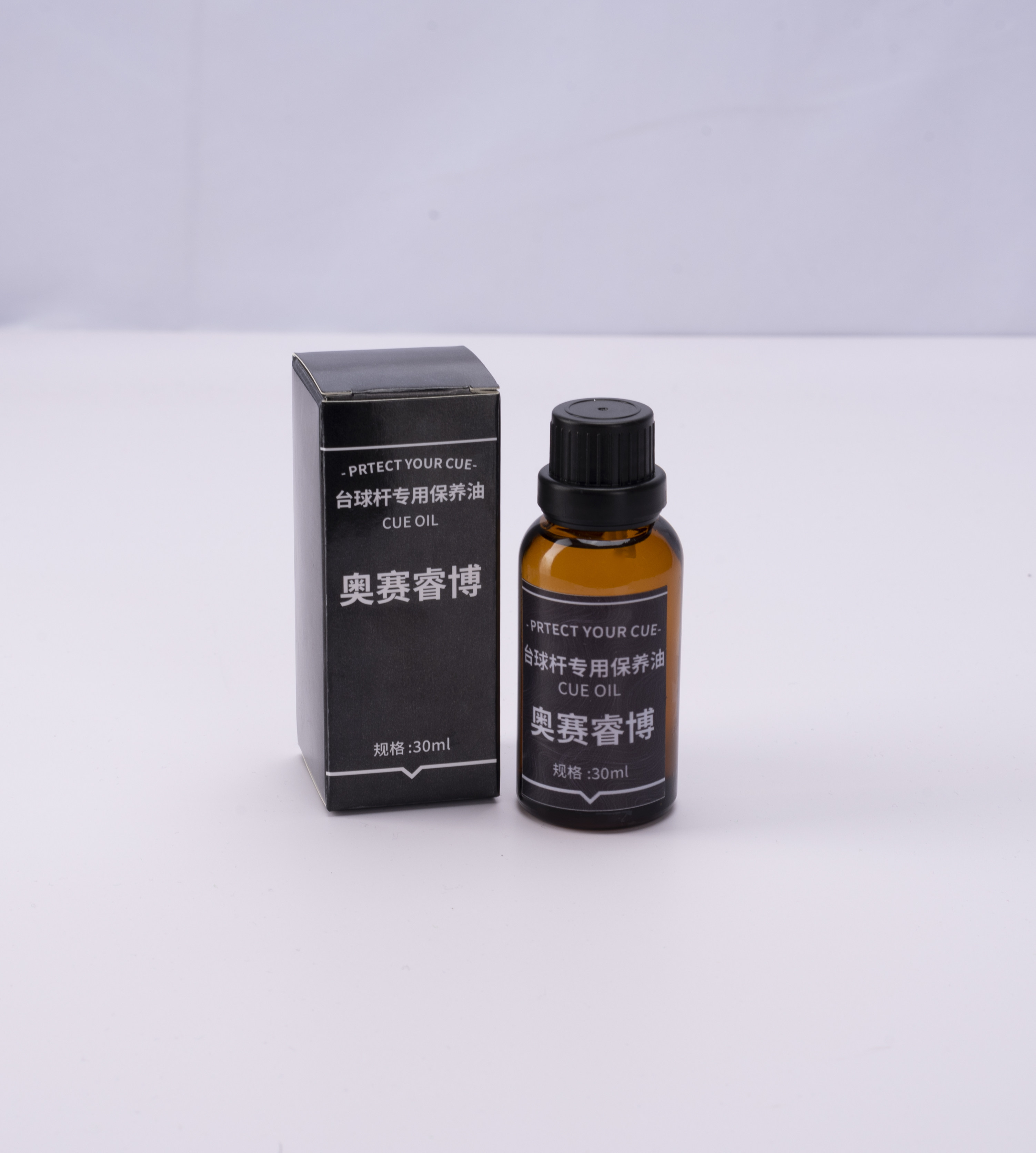 Otherubo Billiards Club Maintenance Rod Oil - Style Snock Black 8 Bar Maintenance Oil 30ml Billiards Accessories