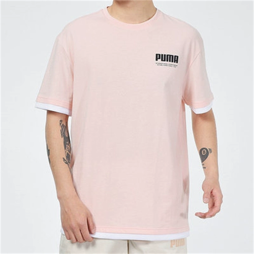 Puma, дышащая спортивная футболка polo для отдыха подходит для мужчин и женщин, короткий рукав