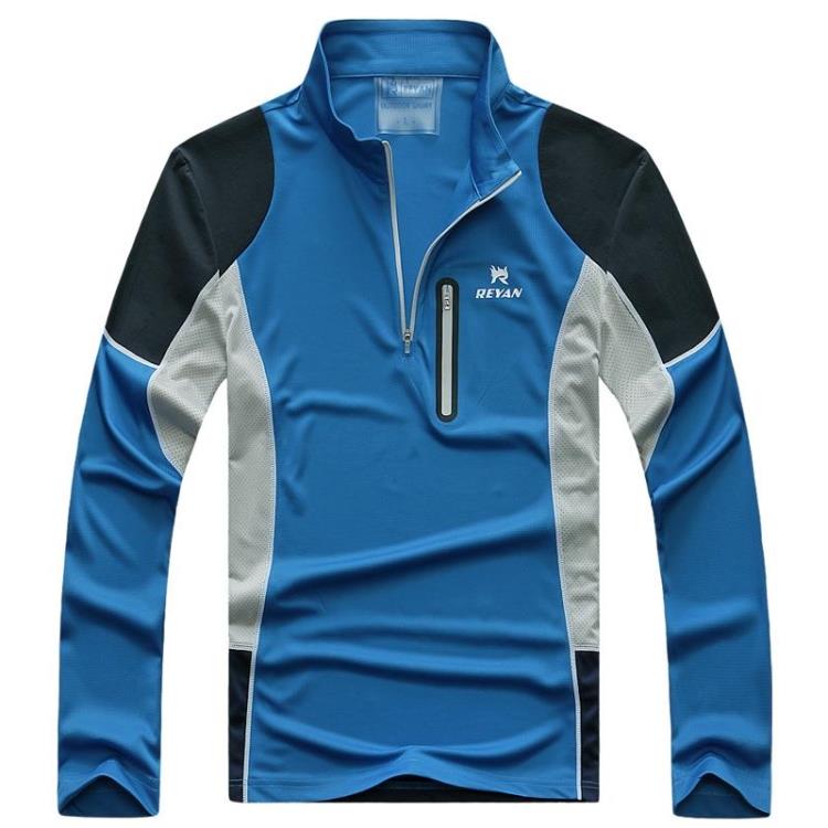 Của nam giới mùa xuân và mùa hè thể thao ngoài trời nhanh chóng làm khô quần áo nam dài tay T-Shirt chạy wicking thở nhanh khô ngắn tay t-shirt áo unisex form rộng