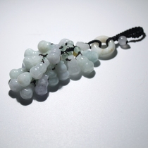 Natural Jade jade ice gourd Dragon tortoise dragon ball mobile phone chain car key chain chain bag pendant
