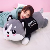 Girl Birthday Gift Frizz Doll Cloth Doll Cute Paparazzi Groveling Dog Sleeping With Pillow Haschic Toy