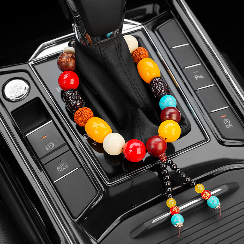 Bodhi Tissue gear files the Buddha Car Hanging Car Interior Decoration Pingji Car Decoration Buddha Beards